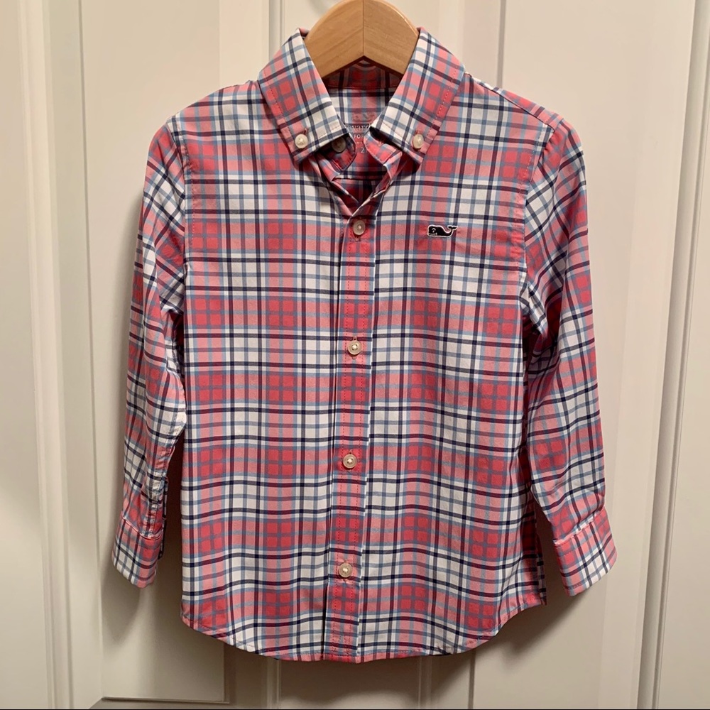 Vineyard Vines Boys Performance Button Down, 2T